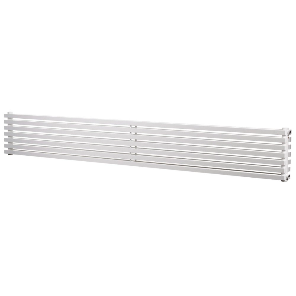 Трубчастий радіатор Betatherm горизонтальний Quantum BQH2 285x2000 (Білий Ral9016M підк. 34) Фото - 1